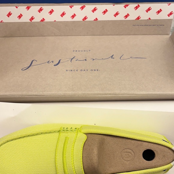 Rothy's Neon Yellow Loafers - Picture 2 of 6